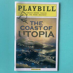 DAVID HARBOUR Signed OPENING NIGHT Playbill THE COAST OF UTOPIA November 2006